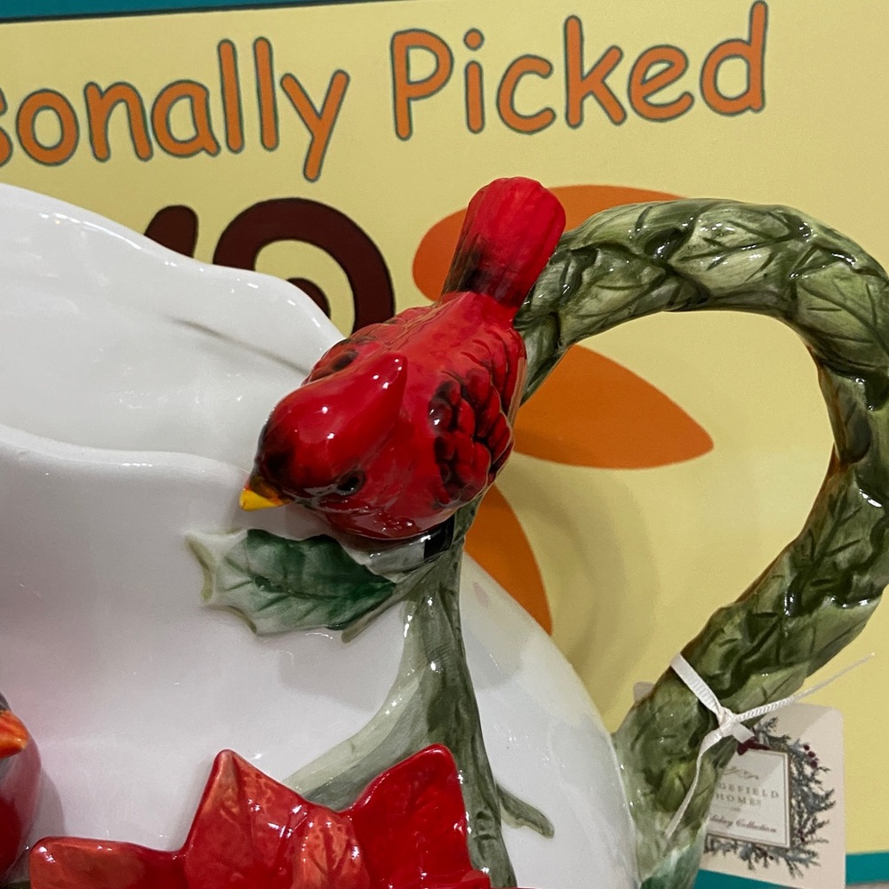 Corner Ruby Holiday Pitcher - Picture 2 of 10